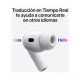Apple AirPods Pro 3 (2025 3ª gen), Inalámbricos, Cancelación de ruido, Medición frecuencia cardíaca, Live Translation, Chip H2, USB-C, Blanco