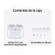 Apple AirPods Pro 3 (2025 3ª gen), Inalámbricos, Cancelación de ruido, Medición frecuencia cardíaca, Live Translation, Chip H2, USB-C, Blanco