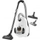 Aspirador con bolsa - AEG 900 258 412, 650 W, Depósito 3,5 l, Blanco