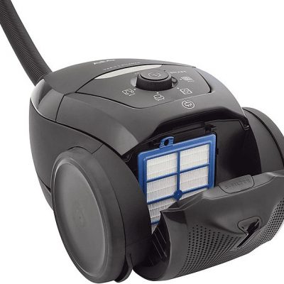 Aspirador con bolsa - AEG 900 258 509, 500 W, Depósito 3,5 l, Negro
