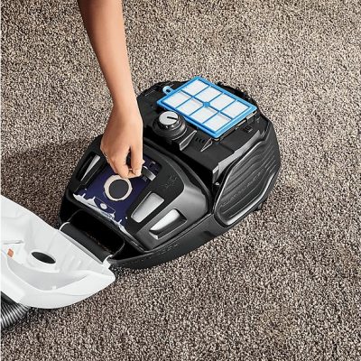 Aspirador con bolsa - AEG 900 940 430, 800 W, Depósito 3,5 l, Negro