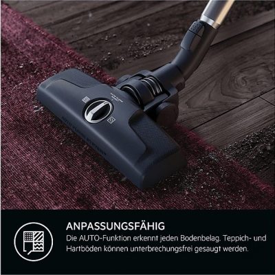 Aspirador con bolsa - AEG AB61C2OKO, 750 W, Potencia de succión 232 W, Depósito 3,5 l, Gris