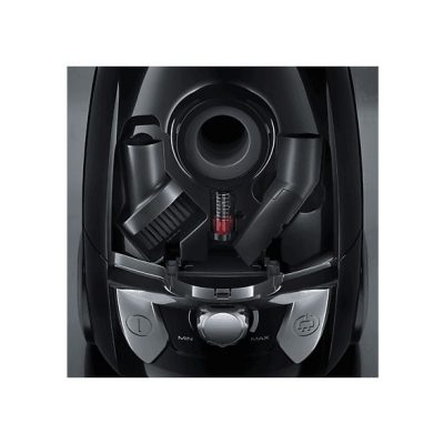 Aspirador con bolsa - AEG VX4-1-WR-A, 750 W, Depósito 3 l, Negro, Rojo