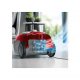 Aspirador con bolsa - AEG VX4-1-WR-A, 750 W, Depósito 3 l, Negro, Rojo