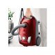 Aspirador con bolsa - AEG VX4-1-WR-A, 750 W, Depósito 3 l, Negro, Rojo