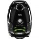 Aspirador con bolsa - AEG VX6-2-ÖKOX, 800 W, Potencia de succión 230 AirWatt, Depósito 3,5 l, Negro