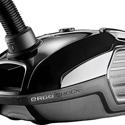 Aspirador con bolsa - AEG VX6-2-ÖKOX, 800 W, Potencia de succión 230 AirWatt, Depósito 3,5 l, Negro