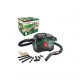 Aspirador con bolsa - BOSCH AdvancedVac 18V-8, 45 W, Depósito 8 l, Negro
