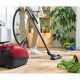 Aspirador con bolsa - BOSCH AKLBB1670810012, 600 W, Depósito 4 l, Rojo