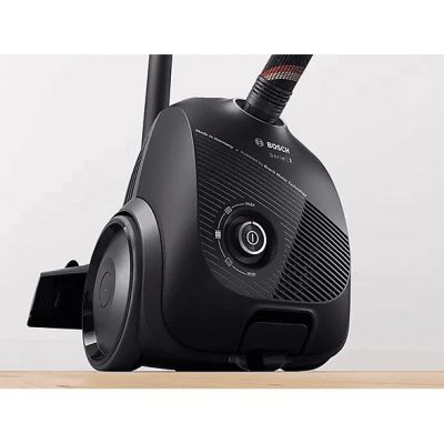 Aspirador con bolsa - BOSCH AKLBB1726190872, 600 W, Depósito 3,5 l, Negro