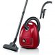 Aspirador con bolsa - BOSCH BGB38RD2, 600 W, Depósito 4 l, Rojo