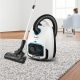 Aspirador con bolsa - BOSCH BGB6SIL1, 700 W, Depósito 4 l, Blanco