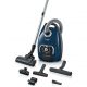 Aspirador con bolsa - BOSCH BGB75X494, 650 W, Depósito 5 l, Azul
