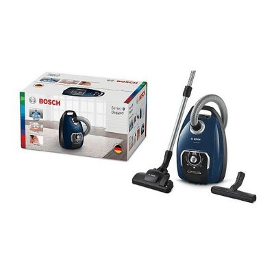 Aspirador con bolsa - BOSCH BGB75X494, 650 W, Depósito 5 l, Azul