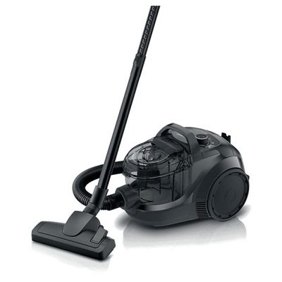 Aspirador con bolsa - BOSCH BGC21X300, 550 W, Depósito 2 l, Negro