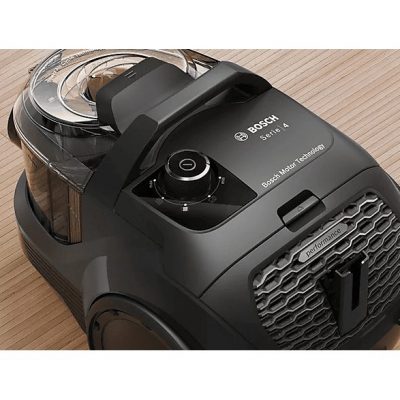 Aspirador con bolsa - BOSCH BGC21X300, 550 W, Depósito 2 l, Negro
