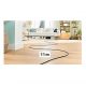 Aspirador con bolsa - BOSCH BGL41FAM1H, 700 W, Depósito 4 l, Blanco