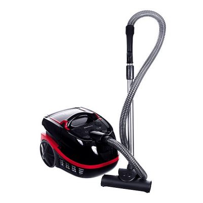 Aspirador con bolsa - BOSCH BWD421POW, 2100 W, Depósito 1 l, Negro