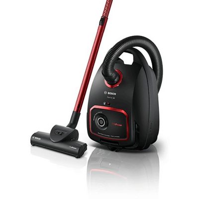 Aspirador con bolsa - BOSCH ProPower, 850 W, Depósito 1 l, Negro