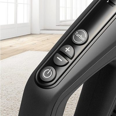 Aspirador con bolsa - BOSCH Serie 6 BGL6HYG1, 600 W, Depósito 4 l, Negro, Blanco