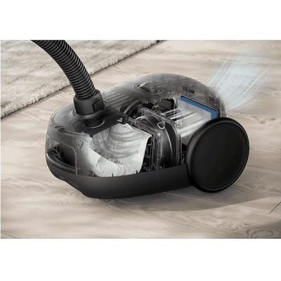 Aspirador con bolsa - ELECTROLUX 43137840, 750 W, Depósito 3,5 l, Gris