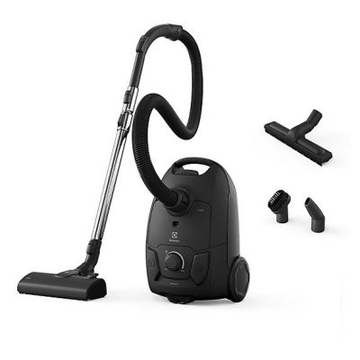 Aspirador con bolsa - ELECTROLUX EB51C2GG, 750 W, Potencia de succión 209 AirWatt, Depósito 3 l, Granito, Gris
