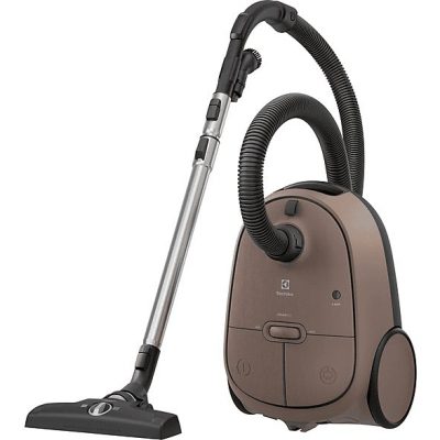 Aspirador con bolsa - ELECTROLUX EB61C3WBL, 850 W, Potencia de succión 232 AirWatt, Depósito 3,5 l, Oro