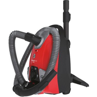 Aspirador con bolsa - HOOVER 39002270, 850 W, Depósito 3,5 l, Rojo