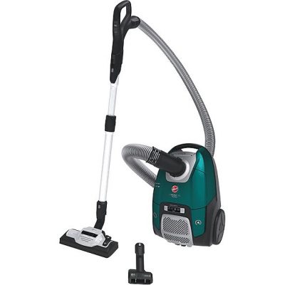 Aspirador con bolsa - HOOVER 39002271, 700 W, Depósito 3,5 l, Verde