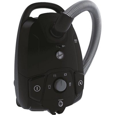 Aspirador con bolsa - HOOVER HE313HE 011, 850 W, Depósito 4 l, Negro