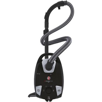 Aspirador con bolsa - HOOVER HE320PET 011, 850 W, Depósito 3,5 l, Negro