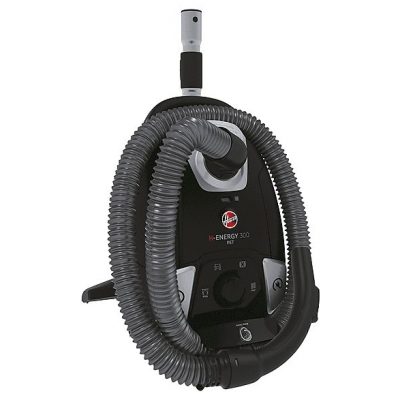 Aspirador con bolsa - HOOVER HE320PET 011, 850 W, Depósito 3,5 l, Negro
