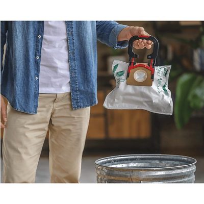 Aspirador con bolsa - HOOVER HE330A 011, 850 W, Depósito 3,5 l, Verde