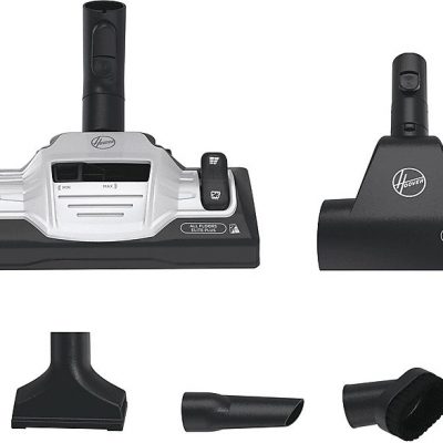 Aspirador con bolsa - HOOVER HE520PET 011, 700 W, Potencia de succión 61 W, Depósito 3,5 l, Negro