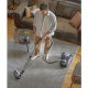 Aspirador con bolsa - HOOVER HE520PET 011, 700 W, Potencia de succión 61 W, Depósito 3,5 l, Negro