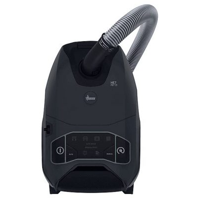 Aspirador con bolsa - HOOVER HE721PAF 011, 850 W, Depósito 6 l, Negro