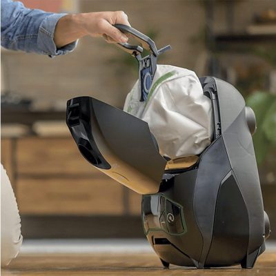 Aspirador con bolsa - HOOVER HE721PAF 011, 850 W, Depósito 6 l, Negro