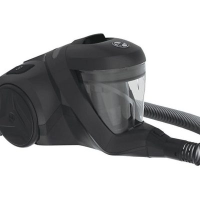Aspirador con bolsa - HOOVER HP321PAF 011, 850 W, Depósito 2 l, Negro