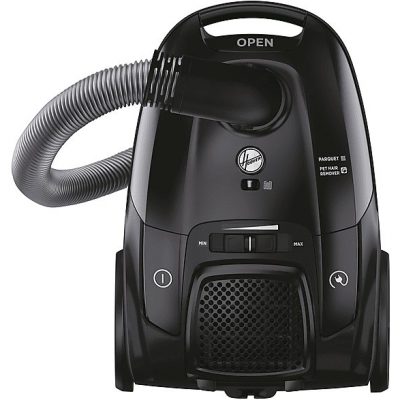 Aspirador con bolsa - HOOVER TXL80PET 011, 700 W, Depósito 3,5 l, Negro
