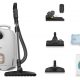 Aspirador con bolsa - Miele Guard L1 Parquet, 890W, Depósito 3.5l, Limpieza Delicada de Suelos Duros, Brilliant White