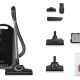 Aspirador con bolsa - Miele Guard M1 Cat & Dog, 890W, Depósito 4.5l, 4 Niveles de Potencia, Especial para Mascotas, Obsidian Black