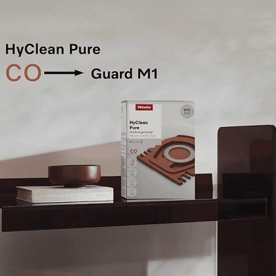 Aspirador con bolsa - Miele Guard M1 Cat & Dog, 890W, Depósito 4.5l, 4 Niveles de Potencia, Especial para Mascotas, Obsidian Black