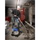 Aspirador con bolsa - NILFISK 107406603, 1000 W, Depósito 20 l, Inox