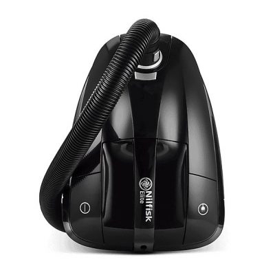 Aspirador con bolsa - NILFISK 128350551, 650 W, Potencia de succión 280 AirWatt, Depósito 3,6 l, Negro