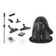 Aspirador con bolsa - NILFISK 128350612, 650 W, Potencia de succión 270 AirWatt, Depósito 3,1 l, Negro