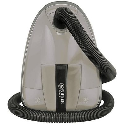 Aspirador con bolsa - NILFISK 128350614, 650 W, Potencia de succión 270 AirWatt, Depósito 3,1 l, Gris