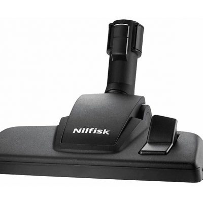 Aspirador con bolsa - NILFISK 128390130, 650 W, Potencia de succión 270 W, Depósito 3,6 l, Plata y negro