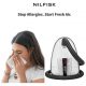 Aspirador con bolsa - NILFISK 128390149, 650 W, Potencia de succión 270 W, Depósito 4,5 l, Blanco