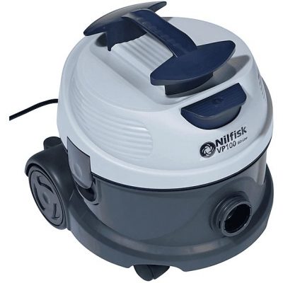 Aspirador con bolsa - NILFISK 50000470, 880 W, Depósito 10 l, Negro