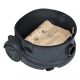 Aspirador con bolsa - NILFISK 50000470, 880 W, Depósito 10 l, Negro